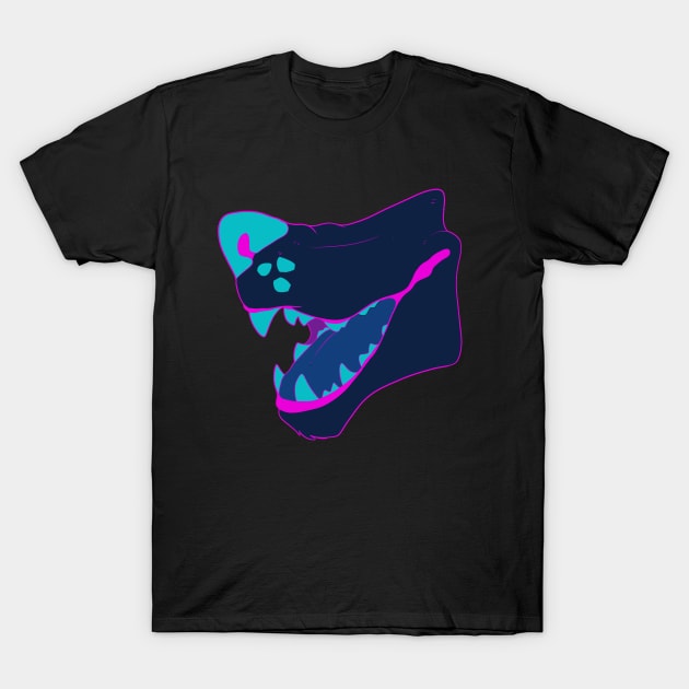 Cyber Maw T-Shirt by PhantomDoggo